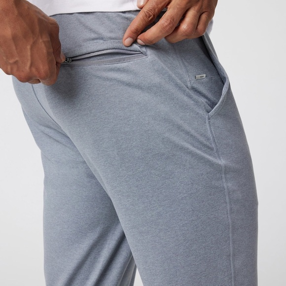 Vuori Men’s Ponto Performance Pant Size XL in Steel Heather - Picture 5 of 14